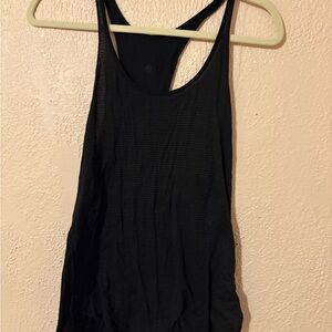 lululemon athletica Black Racerback Tank Top